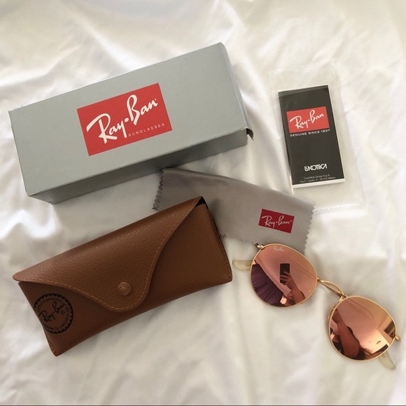 Rayban 50mm Round Flash Lenses — Pink - Picture 8 of 8